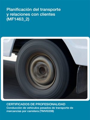 cover image of MF1463_2--Planificación del transporte y relaciones con clientes